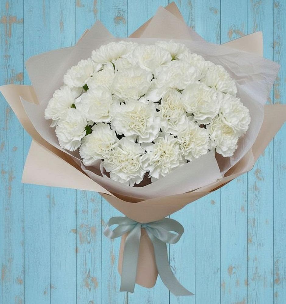 Букет цветов из: Гвоздики в Гофицком