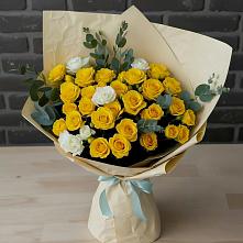 Букет цветов из:  Розы в Гофицком