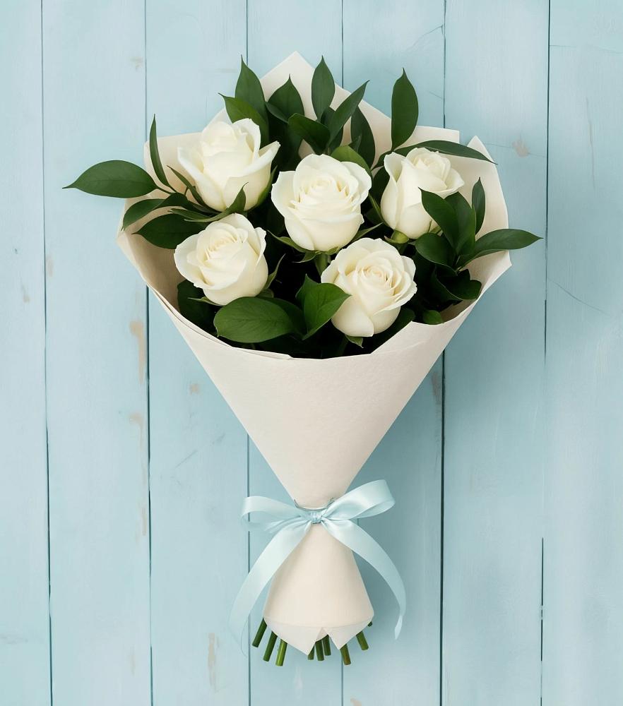 Букет цветов из: Розы в Гофицком