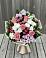 Букет цветов из: Альстромерии, Гвоздики, Розы и Хризантемы в Гофицком
