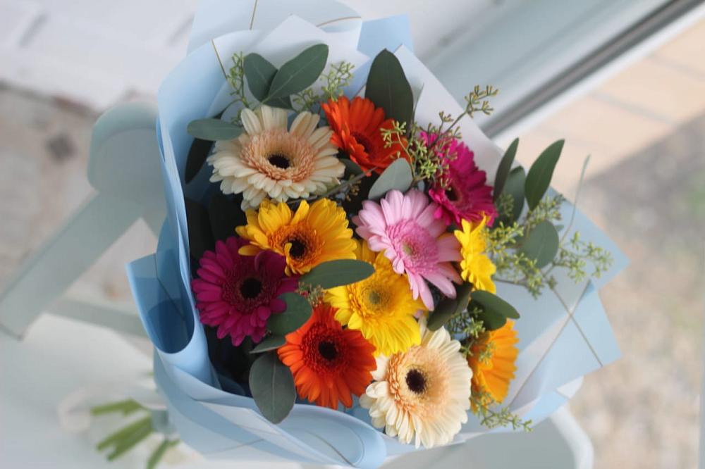 Букет цветов из: Герберы в Гофицком