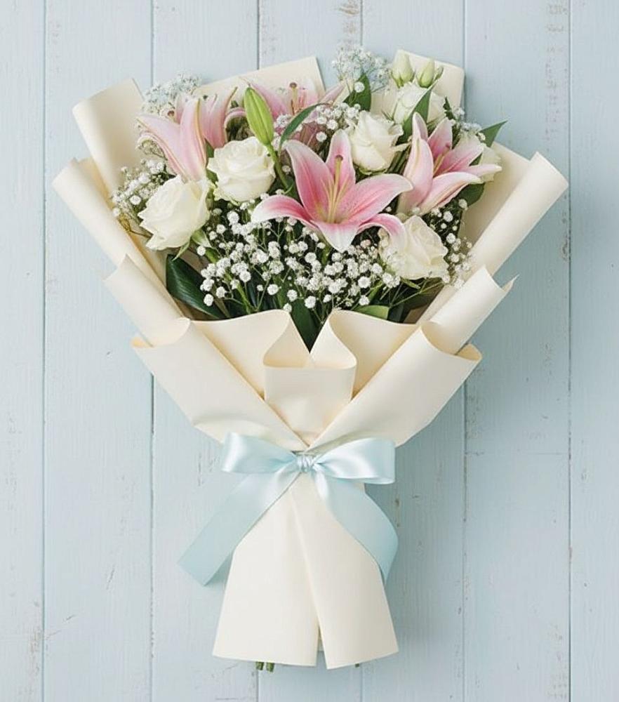 Букет цветов из: Лилии в Гофицком