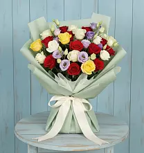 Букет цветов из:  Розы в Гофицком
