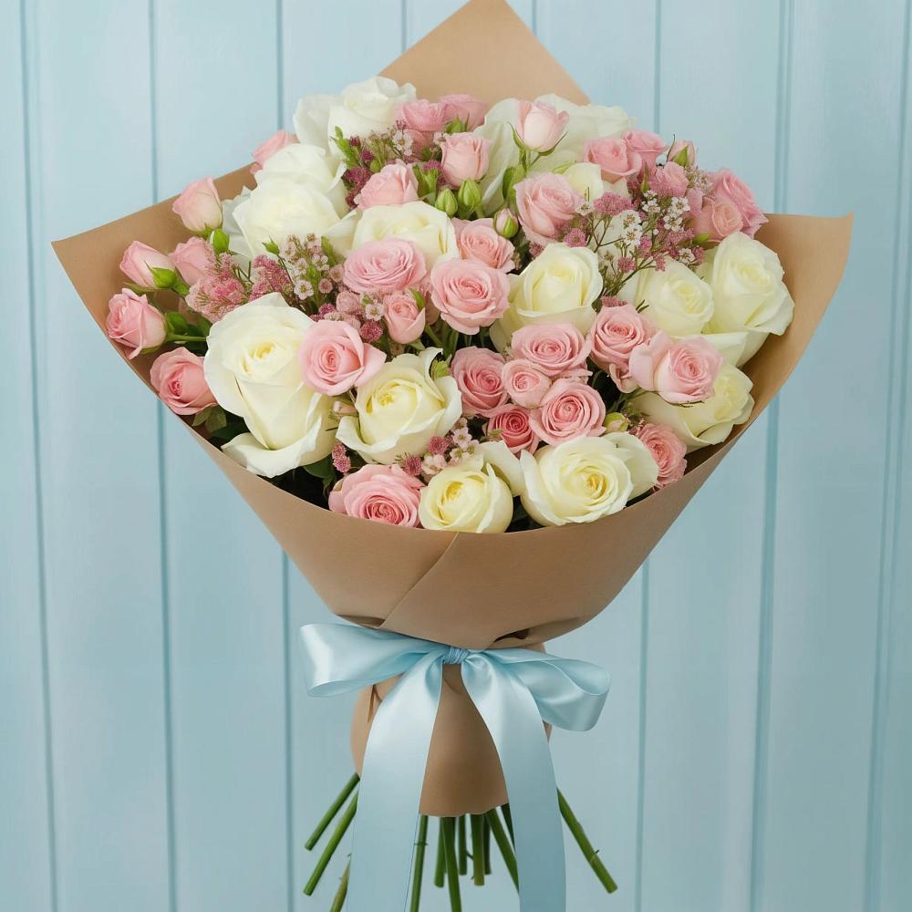 Букет цветов из: Розы в Гофицком