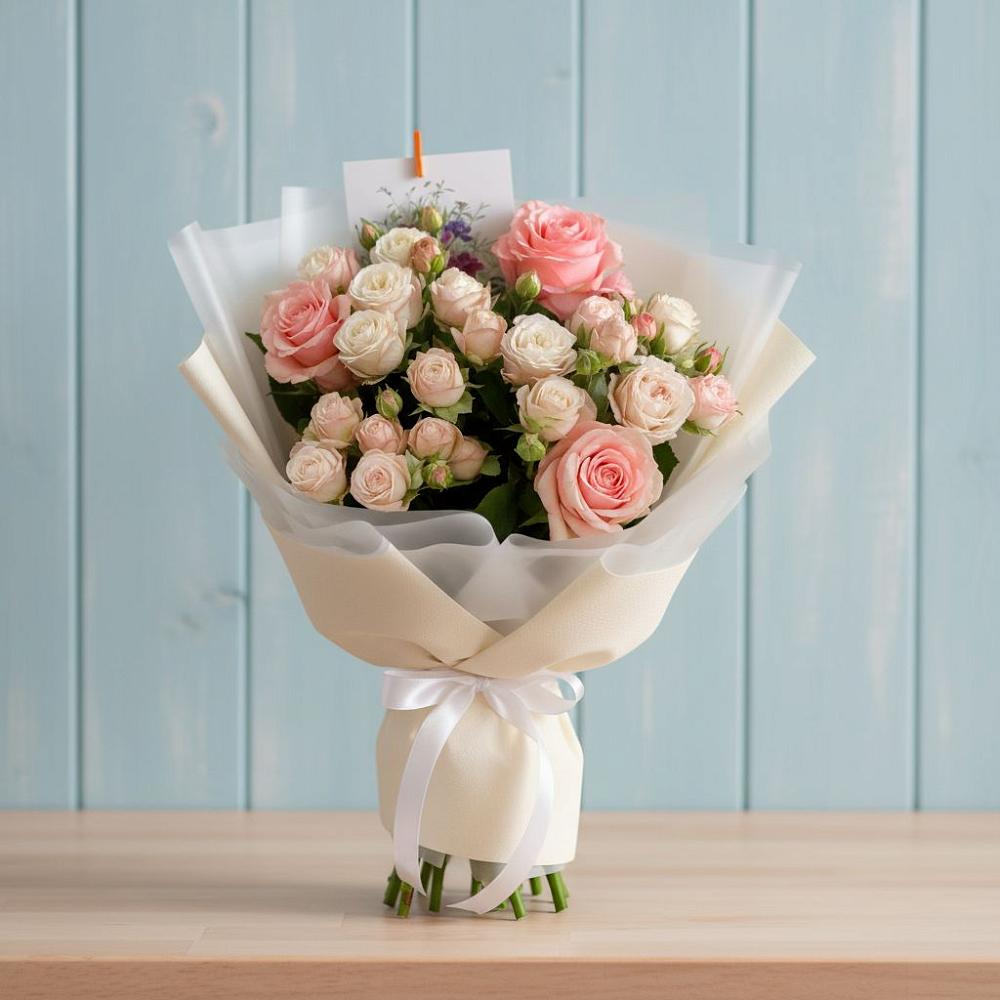 Букет цветов из: Розы в Гофицком