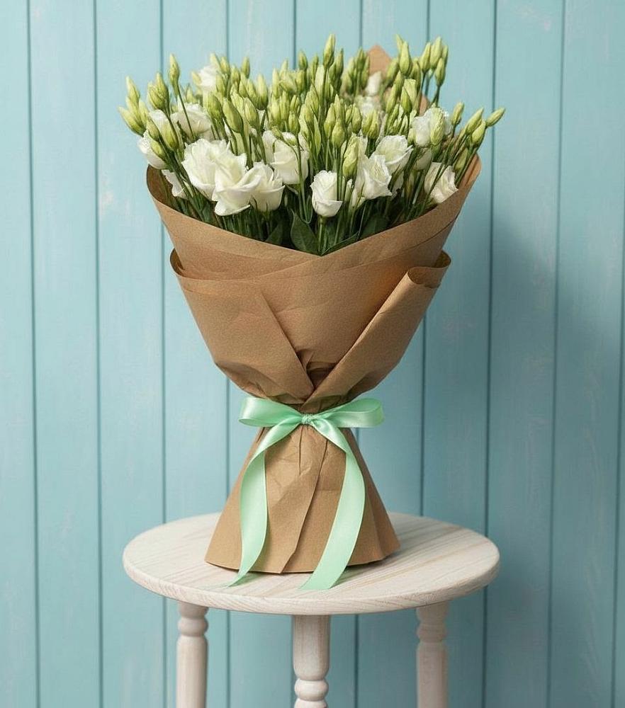 Букет цветов из: Лизиантусы в Гофицком