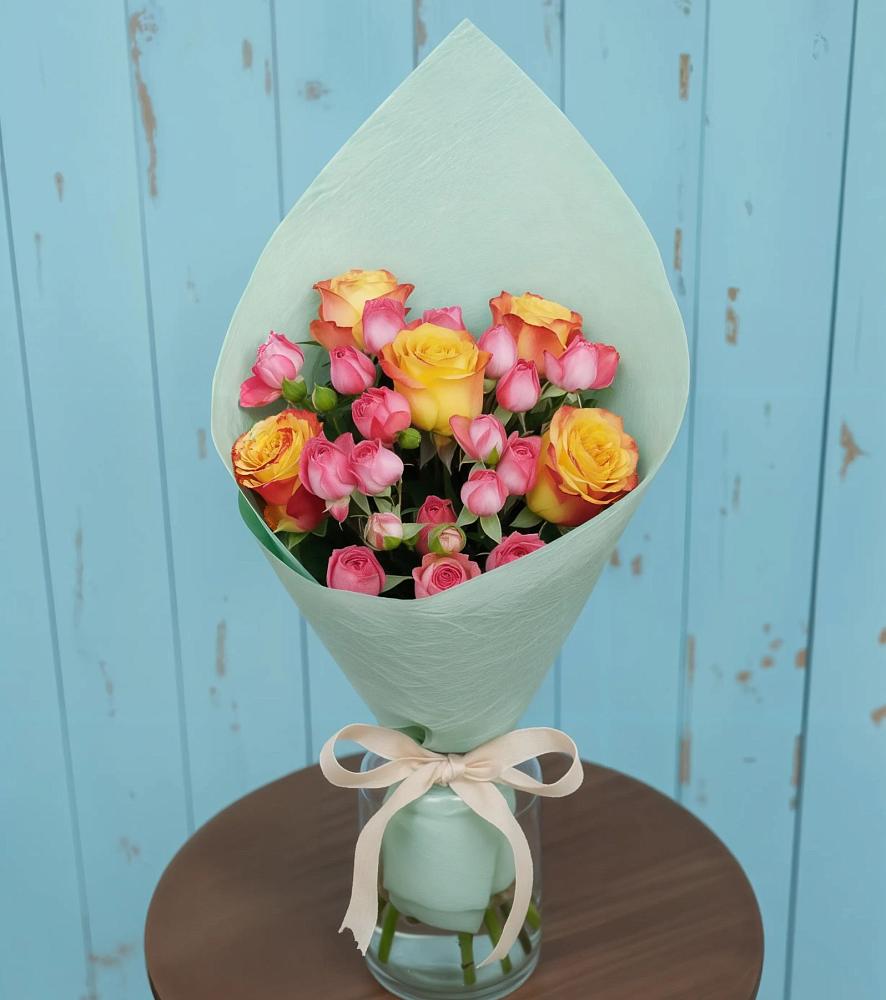 Букет цветов из: Розы в Гофицком