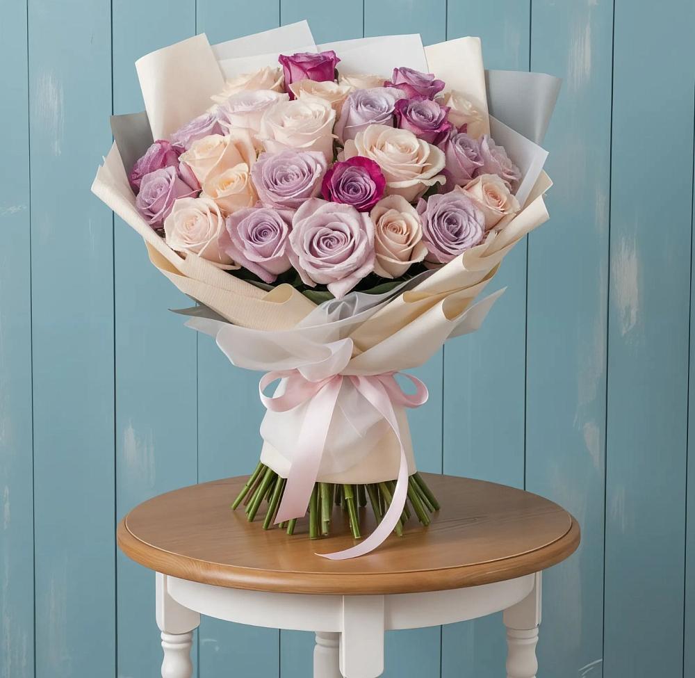 Букет цветов из: Розы в Гофицком