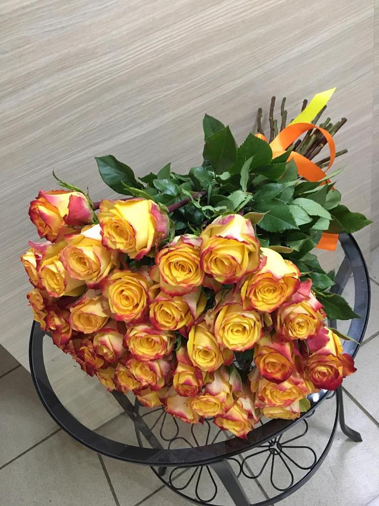 Букет Желтые розы в Гофицком