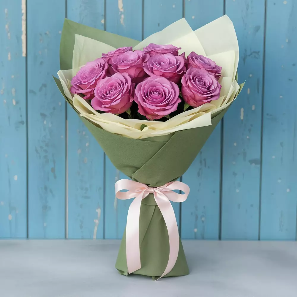 Букет Розы Фёрст Леди в Гофицком